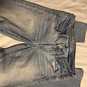 American eagle jegging pants light wash